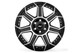 Ford Bronco Black Machined Gun Metal One-Piece 89 Series Wheel 20x10 | 6x5.5 by Rough Country